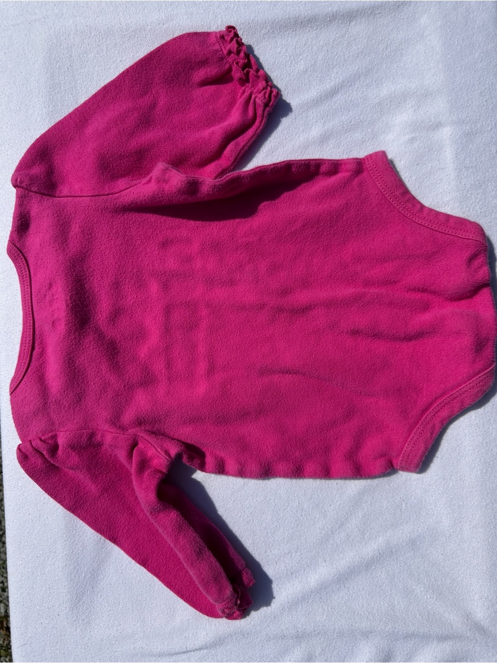 Carter's Pink, Coral & White Baby One-Piece Trio, Halloween shirt and pants (38) - Picture 8 of 10